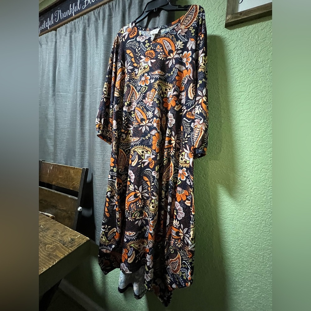 Zadie B’s Bubble Floral Print Maxi Dress